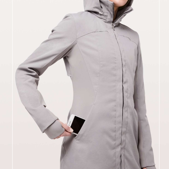 Lululemon Like A Glove Jacket in Dark Chrome - Picture 2 of 16